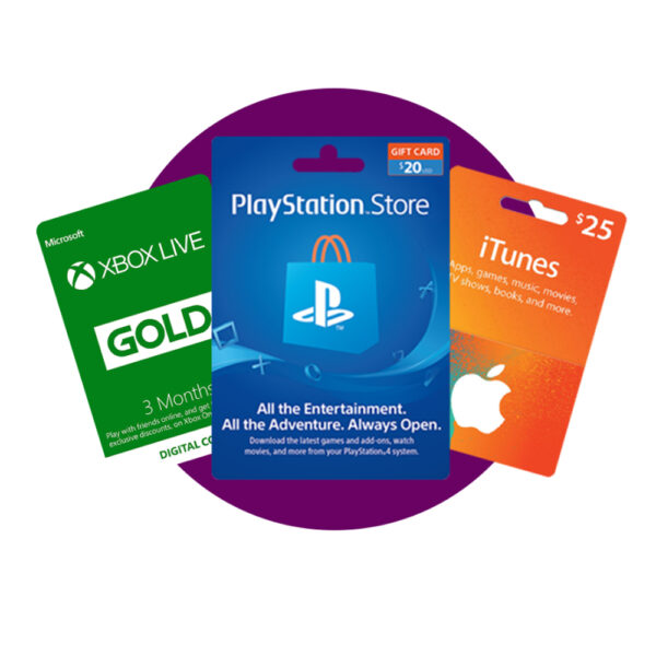 Gift Card PSN Nintendo E-Shop iTunes 100€
