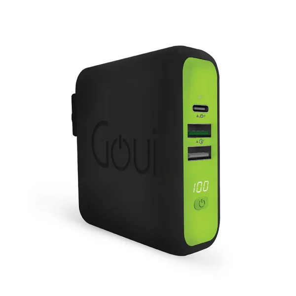 Goui Mbala powerbank, wireless 10w, wall charger