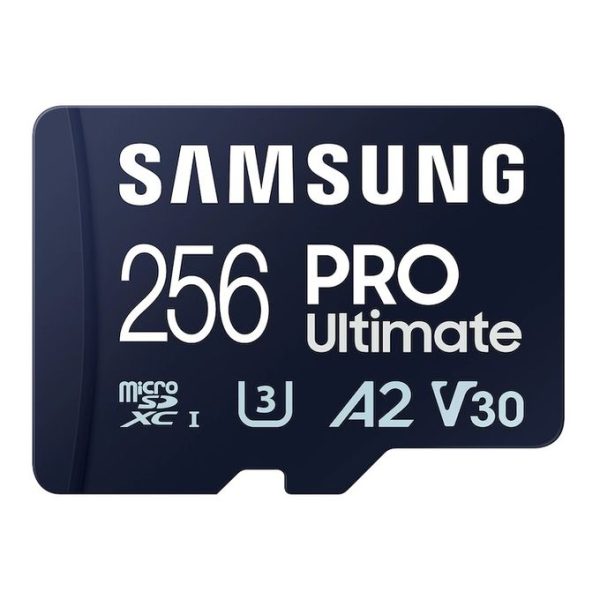Samsung PRO Ultimate SDXC 256GB, adaptateur SD, pour un Stockage haute performance