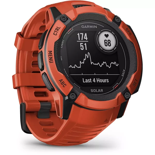 Garmin instinct 2X Solar Flame red